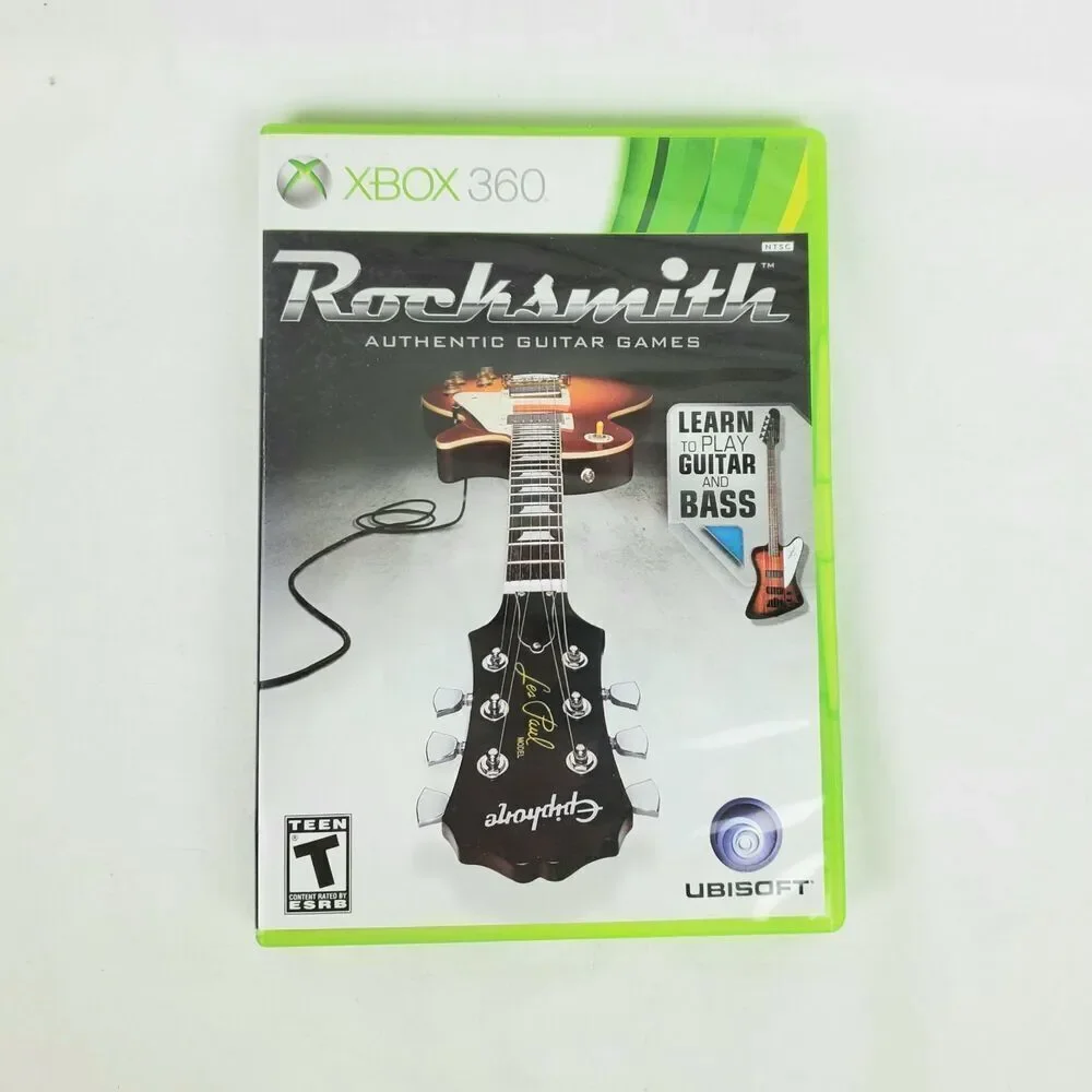 Rocksmith Authentic Guitar Video Games on Xbox 360